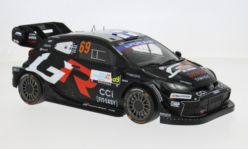 Toyota Yaris GR Rally1 No.69 Rally Islas Canaris 2025 Rovanpera/Halttunen - 1:18